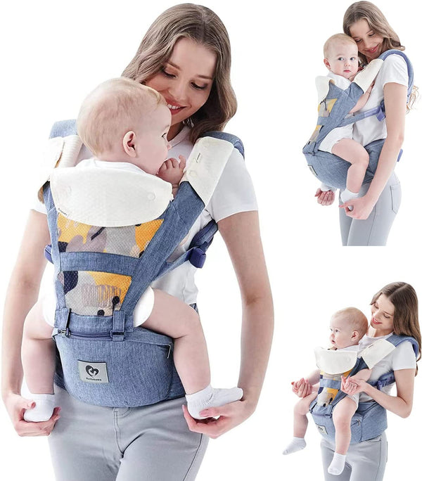 Baby Carrier Hip Seat - Blue